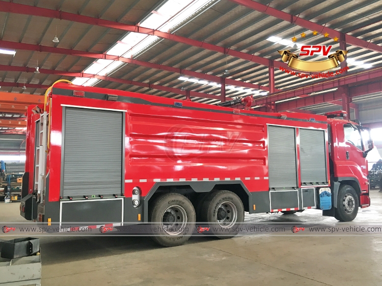 Foam Water Fire Fighting Truck ISUZU - RB